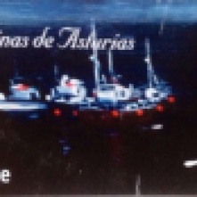 Cartel para la exposición Paisajes y Marinas de Asturias